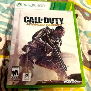 🔥CALL OF DUTY ADVANCED WARFARE XBOX 360 2 DISC VIDEO GAME